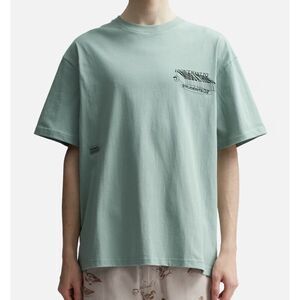 Students Green Cotton T-shirt(Size Small)